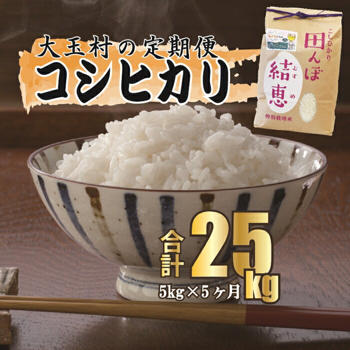 13位! 口コミ数「0件」評価「0」【令和5年産】【 おいしいお米 コンクール 受賞米 あだたらドリームアグリ (株) 】 コシヒカリ 25kg（毎月5kg×5回）【07506･･･ 