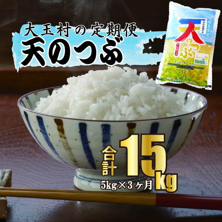 【ふるさと納税】【 令和5年産 】【 西村農園のお米 】 天のつぶ 15kg （ 毎月5kg × 3回 ）【09524】 ｜ お米 令和5年度産 精米 白米 定期便 定期 米 西村農園 ｜