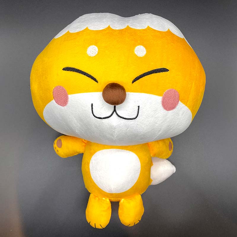 【ふるさと納税】 おおきい！天栄村公式マスコットキャラクター『ふたまたぎつね』ぬいぐるみ（大） てんえい きつね かわいい ゆるキャラ F21T-358