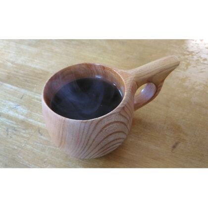 会津只見の天然木 ククサカップ 【工芸品・食器・マグカップ・天然木・ククサカップ・カップ】