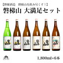 【ふるさと納税】【磐梯山を飲み尽くす!】 磐梯山 大満足セット 1800ml×6本 原酒 純米吟醸 特別純米酒 純米酒