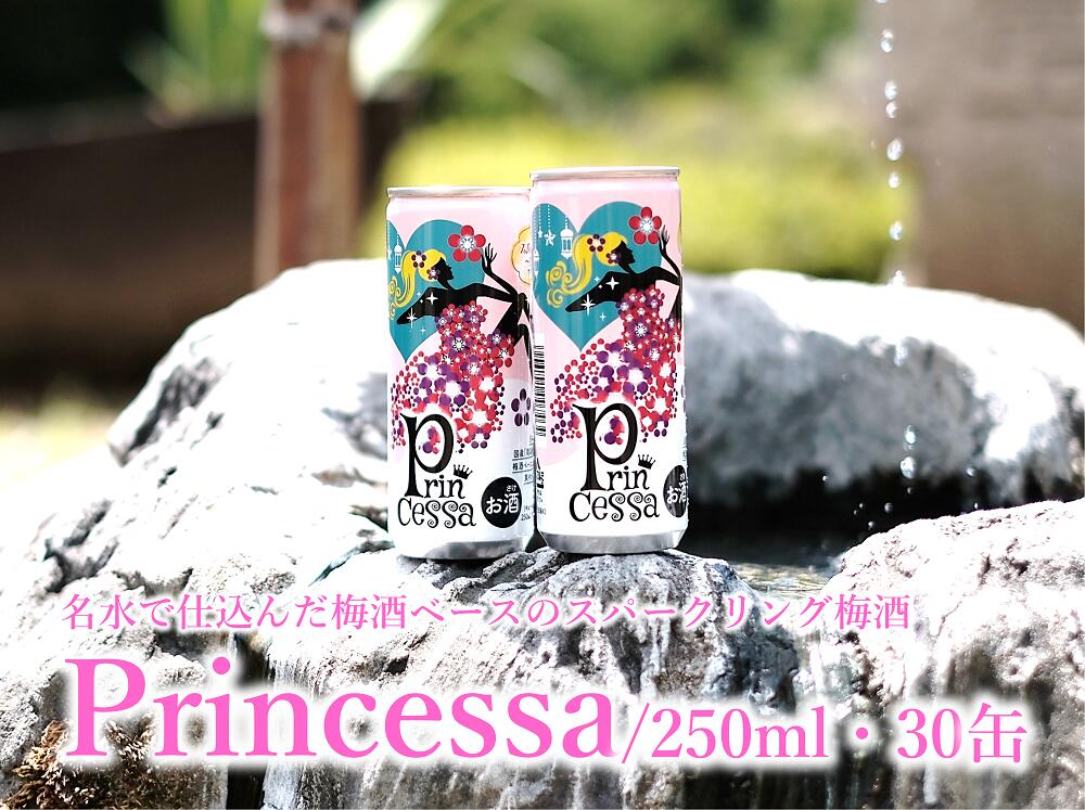 【リキュール】【スパークリング梅酒】Princessa