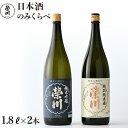 【ふるさと納税】日本酒 清酒 のみくらべ 飲み比べ 1800mL2本 純米吟醸 特別純米酒 地酒 榮川酒造 お酒 お取り寄せ 磐梯の名水 日本名水百選 送料無料