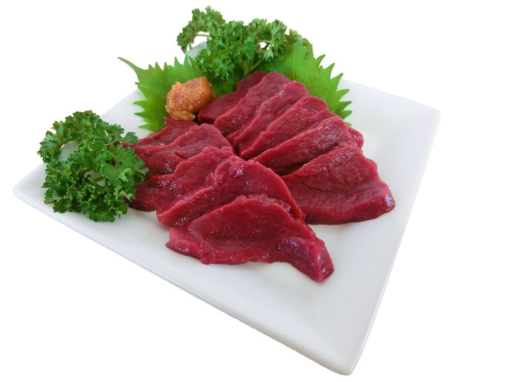 【ふるさと納税】1-B 馬刺し ニシン 山椒漬け セット 馬刺し200g 濃口醤油300ml ニシンの山椒漬け3本セット ｜ 国産 国産馬刺し 会津馬刺し モモ 醤油 新鮮 特製辛し味噌ダレ◇