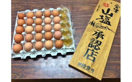 【ふるさと納税】33-H　【卵かけご飯セット〜山塩たれ付き〜】　平飼い会津地鶏の卵《定期便》生卵45個、卵かけご飯用山塩タレ20個×6か月※沖縄・離島への配送不可※2023年11月頃より順次発送予定