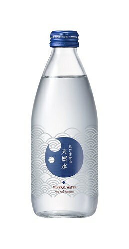 【ふるさと納税】奥会津金山天然水（330mlビン）24本　福島県　金山町　天然　330ml　ビン　ガスなし　ミネラルウォーター