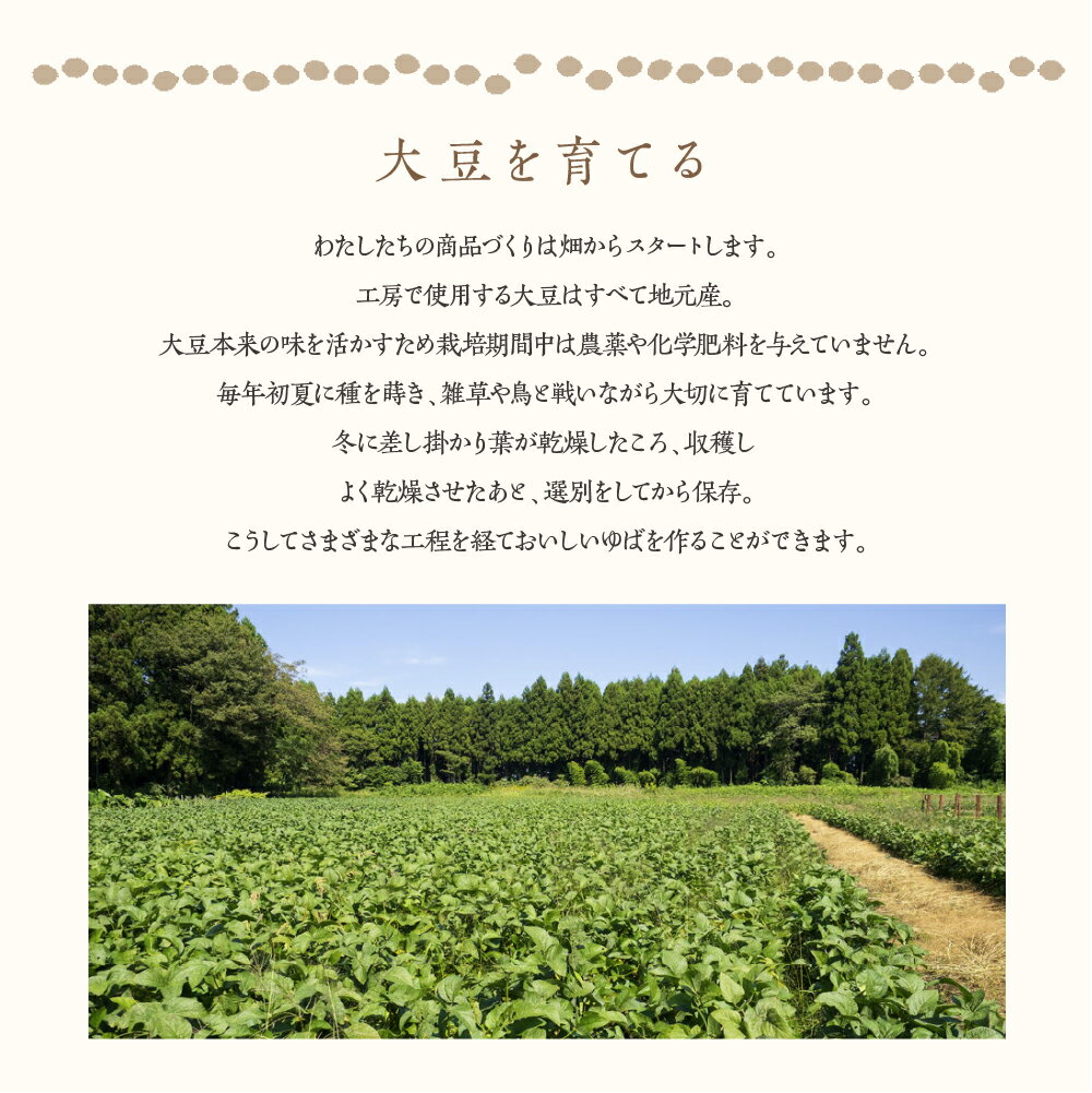 【ふるさと納税】西郷在来大豆100%とうふ・ゆばセット　【07461-0050】