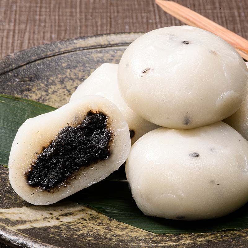 【ふるさと納税】 ごますり餅 24個入 もち 和菓子 スイーツ 福島県 矢吹町 お茶菓子 お茶請け 菓子 食品 F6U-035