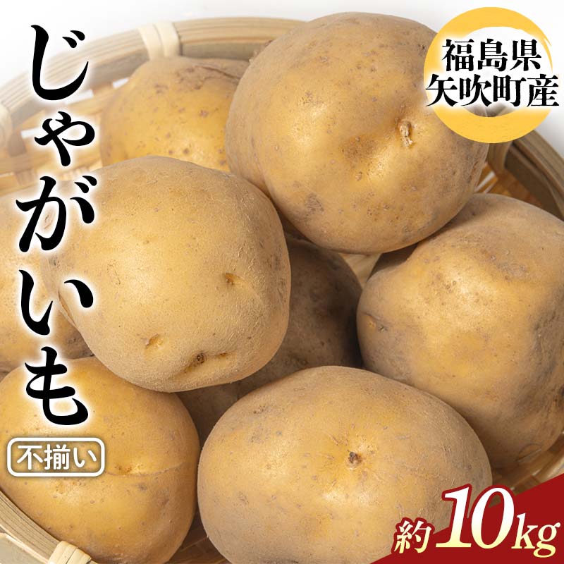 返礼品詳細 名称 じゃがいも 内容量 じゃがいも（品種：トウヤ）約10kg 産地 福島県矢吹町 消費期限 出荷後 1か月 保存方法 常温 配送方法 常温 発送期日 2025年10月上旬～2026年3月上旬 事業者 株式会社晴れの杜 ※注意事項 ※画像はイメージです。 ・ふるさと納税よくある質問はこちら ・寄付申込みのキャンセル、返礼品の変更・返品はできません。あらかじめご了承ください。【ふるさと納税】 不揃いじゃがいも（品種トウヤ）約10kg ジャガイモ 訳あり 規格外 福島県 矢吹町産 ＊ 返礼品説明 ＊ 【訳ありの理由】 大小さまざま、形も不揃い。でも味には自信あり。 福島県矢吹町の大地が育んだ、訳ありじゃがいもをたっぷりお届け！ 毎日の食卓に大活躍の、訳ありじゃがいもセットです。 広大で肥沃な「矢吹ヶ原」の土壌と、澄んだ空気、たっぷりの日差し。 矢吹町ならではの自然環境の中、農家さんが有機肥料を使いながら、 大規模農業では希少な“手作業”でひとつひとつ大切に育てました。 お届けするじゃがいもの品種はトウヤ(芽が浅く丸形)。 訳あり規格だからこそ、たっぷりの量をお届けできるのも嬉しいポイント！ ポテトサラダやじゃがバター、肉じゃが、グラタンに。 どんな料理にも使いやすく、素材の味がしっかり引き立ちます。 季節ごとの味わいの違いも、ぜひお楽しみください。