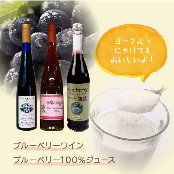 19位! 口コミ数「0件」評価「0」 FT18-180 【道の駅たまかわ】ブルーベリージュース・ワインセット