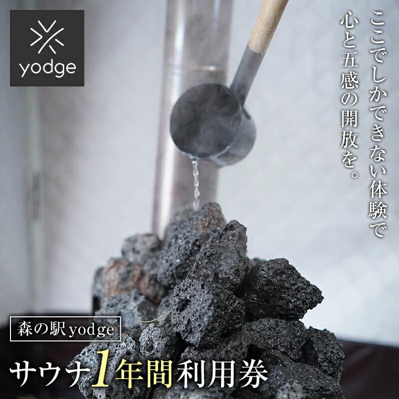 【ふるさと納税】 FT18-245 森の駅 yodge サウナ 1年間入り放題プラン