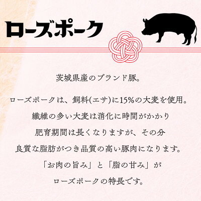 【ふるさと納税】茨城県産豚肉【ローズポーク】ももスライス約1.3kg【配送不可地域...
