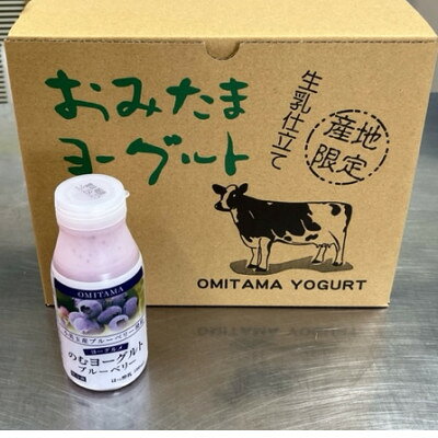 季節ののむヨーグルトセット(のむヨーグルト ブルーベリー 12本)【配送不可地域：離島・沖縄県】【1442920】