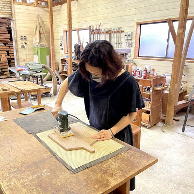 【ふるさと納税】好きな樹種で作るオリジナルのカッティングボードワークショップ(...