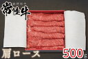 【ふるさと納税】銘柄和牛「常陸牛」カタロース500g（BV-20）