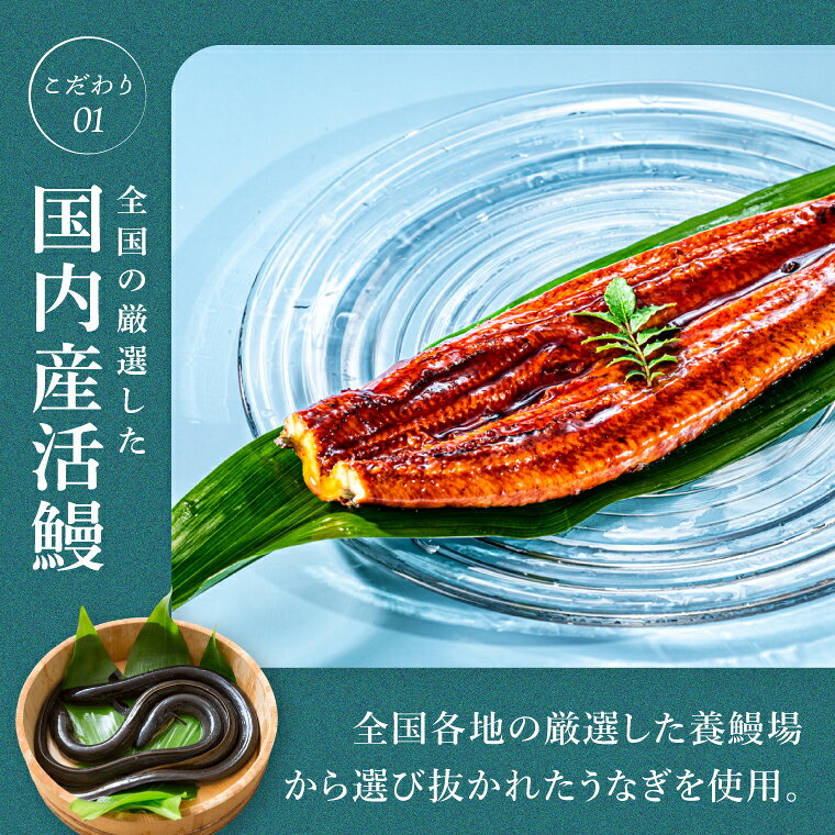 【ふるさと納税】昭和天皇 献上品 うなぎ蒲焼 2人前 計220~230g 鰻亭 水戸老舗 炭火焼き うなぎ 鰻 ウナギ 蒲焼 かば焼き 国産 特製タレ 簡単調理 レンチン 老舗 鰻重 うな重 真空パック 山椒 土用の丑の日 丑の日 高評価 水戸市 茨城県（JO-2） f082015-mito-10001397 茨城県水戸市 サンプル画像3