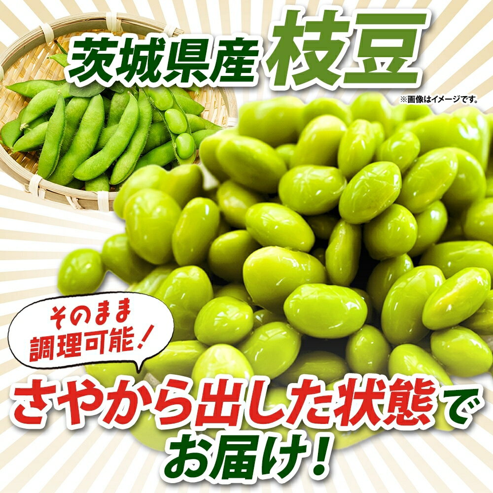 【ふるさと納税】【5月中旬より発送】選べる容量 ・配送回数 冷凍 むき枝豆 茨城県産 枝豆 訳あり 不揃い えだまめ えだ豆 ご飯 おかず サラダ つまみ おやつ 小分け 日常使い フードロス削減 SDGs 家庭用 水戸冷凍食品 茨城県 水戸市 （OE-7）
