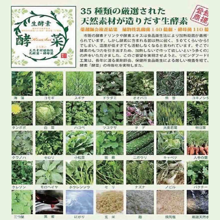 【ふるさと納税】非加熱生酵素『酵菜』1リットル×2本【厳選 酵素ドリンク 活性酵素 天然素材植物性乳酸菌 酵母菌 水戸市 茨城県】（EH-2）