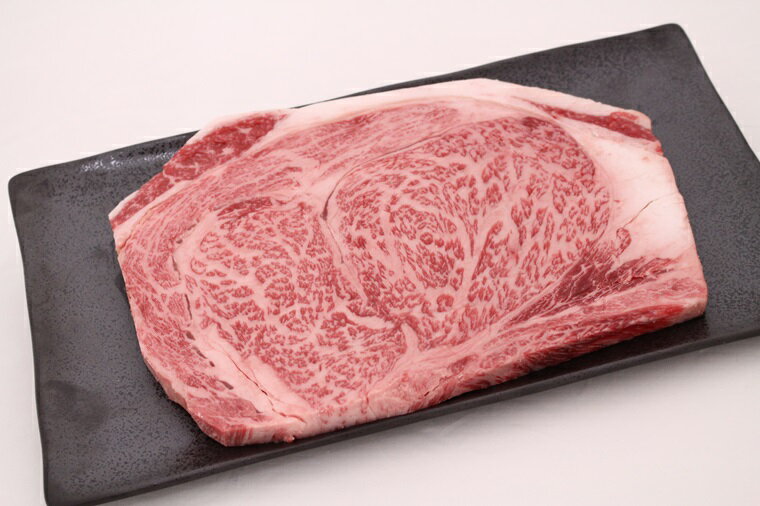 【ふるさと納税】肉 常陸牛A5 リブロース 1ポンド ステーキ＜木箱入り＞ お祝い 内祝い 結婚 出産 お歳暮 プレゼント 誕生日 ギフト対応 【肉のイイジマ】 茨城県 水戸市 のし付き（DU-38） 3