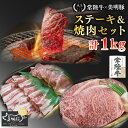 【ふるさと納税】【常陸牛 A5ランク・美明豚ステーキ焼肉セット】常陸牛サーロイン600g(300g×2枚)+美明豚400g(ロース200g・ばら200g) 冷凍...
