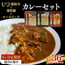 【ふるさと納税】【6ヶ月定期便】【常陸牛 A5ランク】カレー2パック+【美明豚】カレー2パック+【ローズポーク】カレー2パック 国産牛 和牛 牛肉 豚肉 ブランド豚 茨城県 水戸市 レトルト 食品 食べ比べ セット商品 国産 老舗精肉店(EK-77_2)