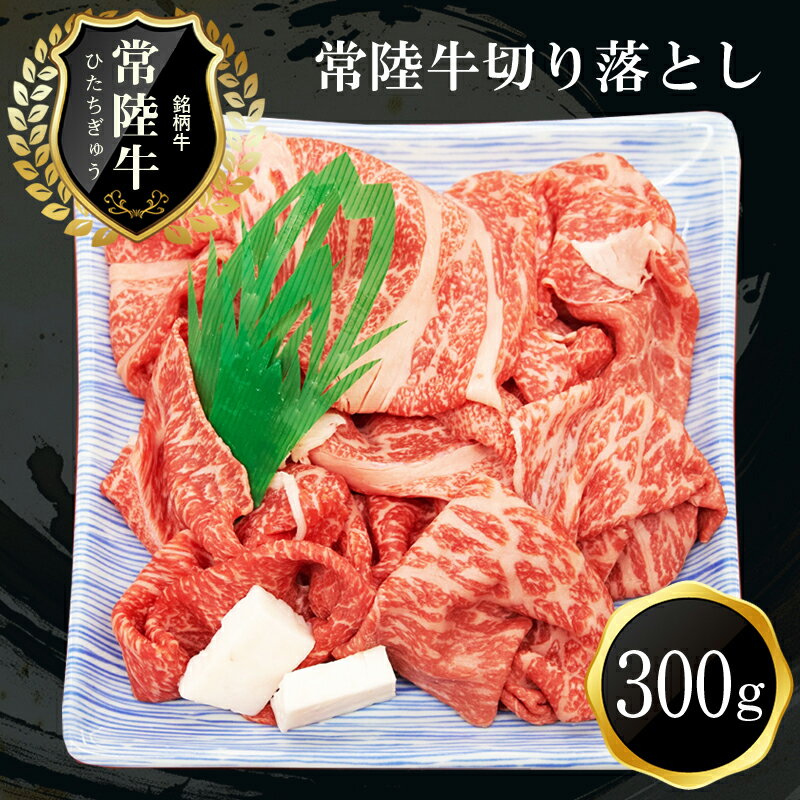 18位! 口コミ数「0件」評価「0」B-21　常陸牛　おいしい切り落とし(300g)【肉 お肉 牛肉 切り落とし 茨城県 日立市】