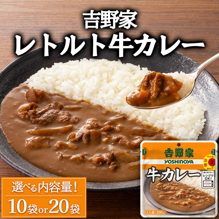 ＼選べる内容量/ 吉野家 レトルト 牛カレー