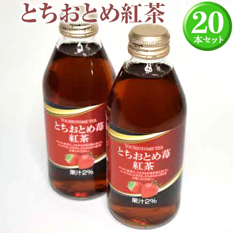 とちおとめ紅茶20本セット※着日指定不可