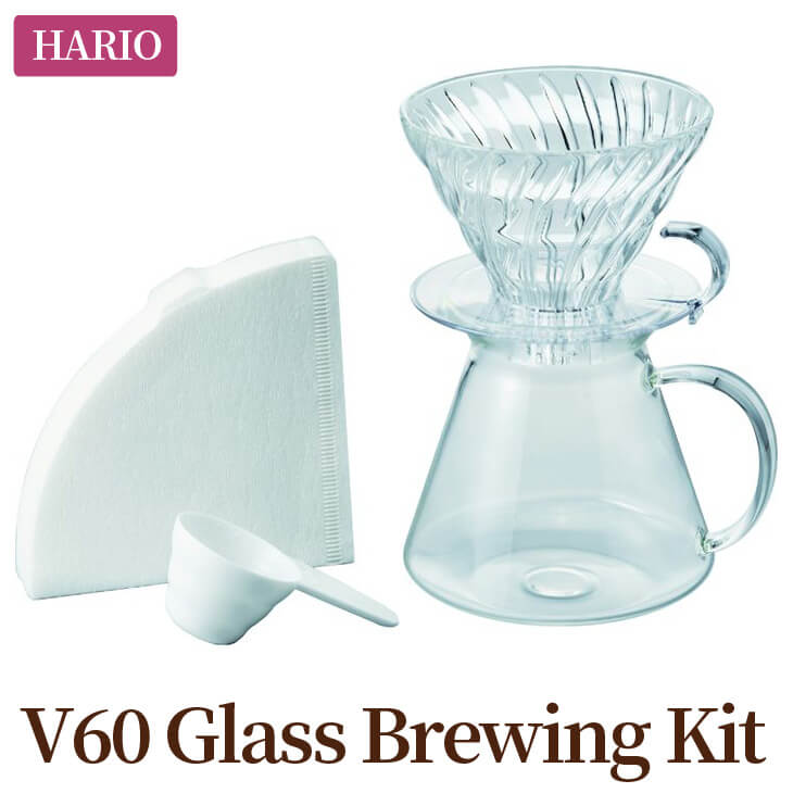 【ふるさと納税】BE28_HARIO S-VGBK-02-T　V60 Glass Brewing Kit ※離島への発送不可 ※着日指定送不可