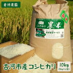 【ふるさと納税】【令和5年産】古河市産 コシヒカリ10kg【倉持農園】ふるさと納税 米 茨城県_AN01