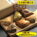 スコーン 【ふるさと納税】ふる里を感じる「こがスコーン」6種の味　15個詰め合わせセット_AJ01