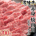 21位! 口コミ数「1件」評価「5」 古河市で育った常陸牛！赤身（モモ・カタ）焼肉用700g_AO02※沖縄・離島への配送不可