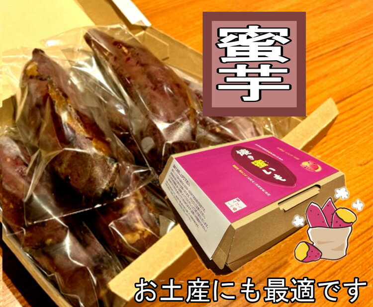 【ふるさと納税】【スイーツのような甘さ】焼き蜜いも（1箱6本入り）_DP12