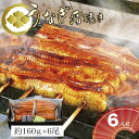【ふるさと納税】うなぎ蒲焼6人前(1人前約160g×6)贈答用パッケージ|うなぎ 鰻 ウナギ 960グラム 国産 かば焼き 蒲焼き 蒲焼 うな重 ひつまぶし た...