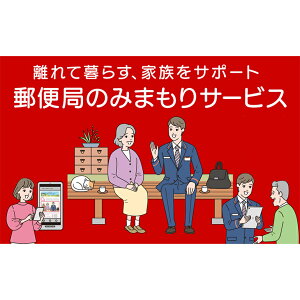 【ふるさと納税】郵便局のみまもりサービス「 みまもり訪問 サービス 」( 12ヶ月 )毎月1回 12か月 計12回 見守り 訪問サービス 高齢者支援 実家 お年寄り 年配者 見守る 安否確認 一人暮らし 一人様 遠方親族 茨城県 石岡市 (G06-002)