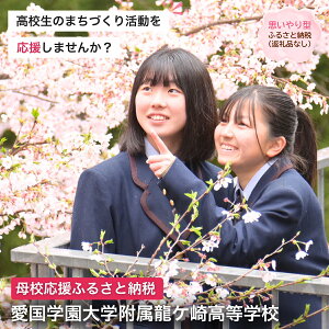 【ふるさと納税】<思いやり型返礼品>母校応援 ふるさと納税 愛国学園大学附属龍ケ崎高等学校【寄附金額 2,000円〜10,000円】 | 思いやり型 返礼品 教育支援 母校支援 母校 応援 支援 愛国学園高校 愛国 愛龍高 茨城県 龍ケ崎市