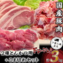 【ふるさと納税】肉 豚肉 国産 小分け 冷凍 真空 2種 3