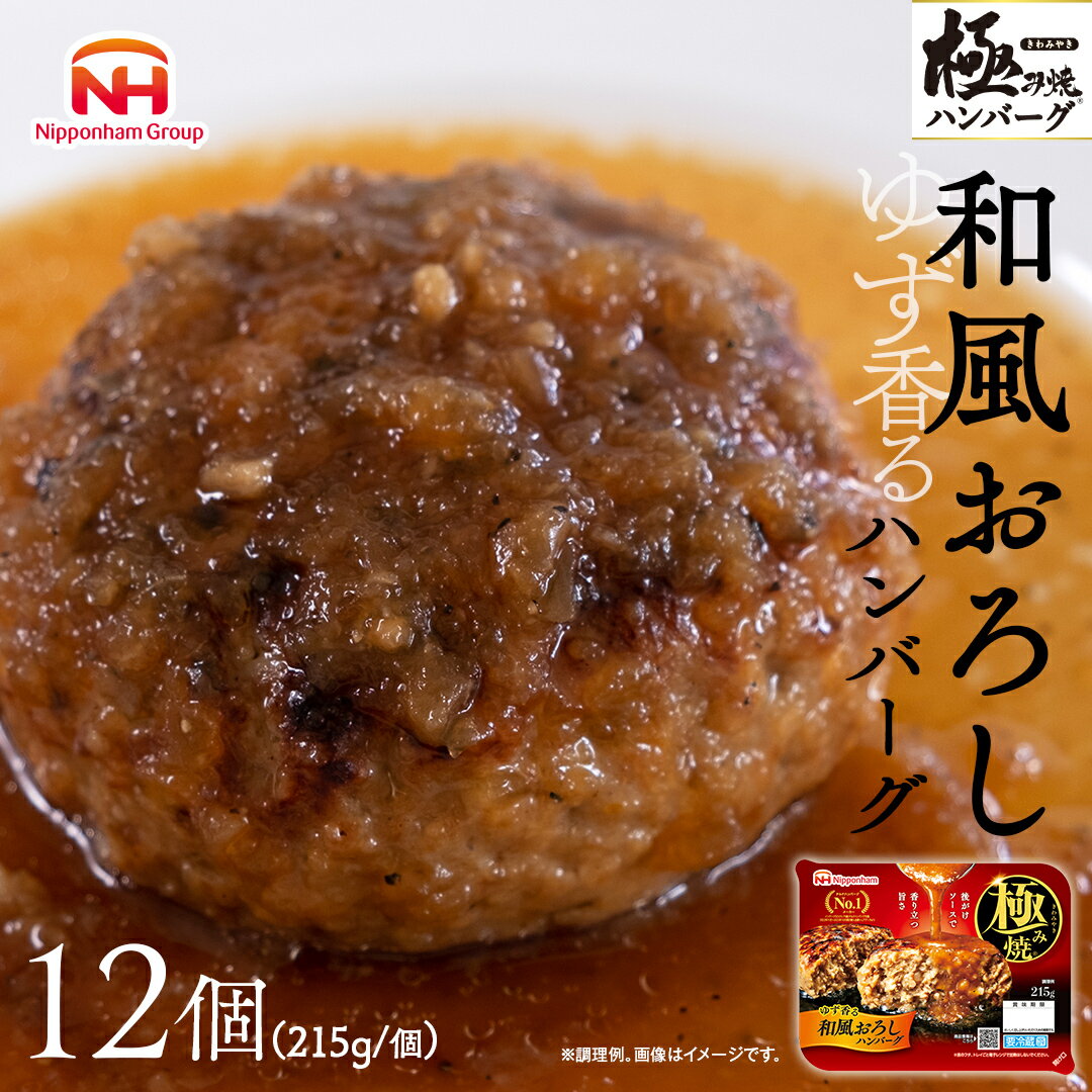 46位! 口コミ数「1件」評価「5」極み焼きハンバーグ（和風おろしソース）セット 加工食品 惣菜 レトルト