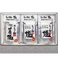 ろく助塩 3種セット 塩 旨塩 3個 セット 干椎茸 昆布 干帆立貝 うま味 プラス 旨み 調味料 白塩 ソルト お弁当 出汁 塩コショー 胡椒 食塩 あら塩