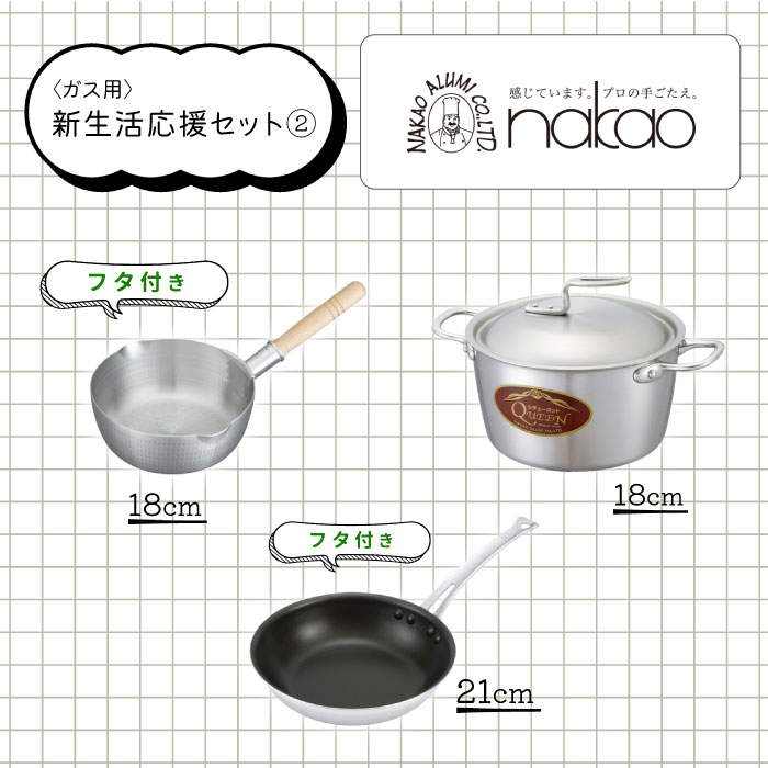 【ふるさと納税】ガス用 新生活応援セット【2】