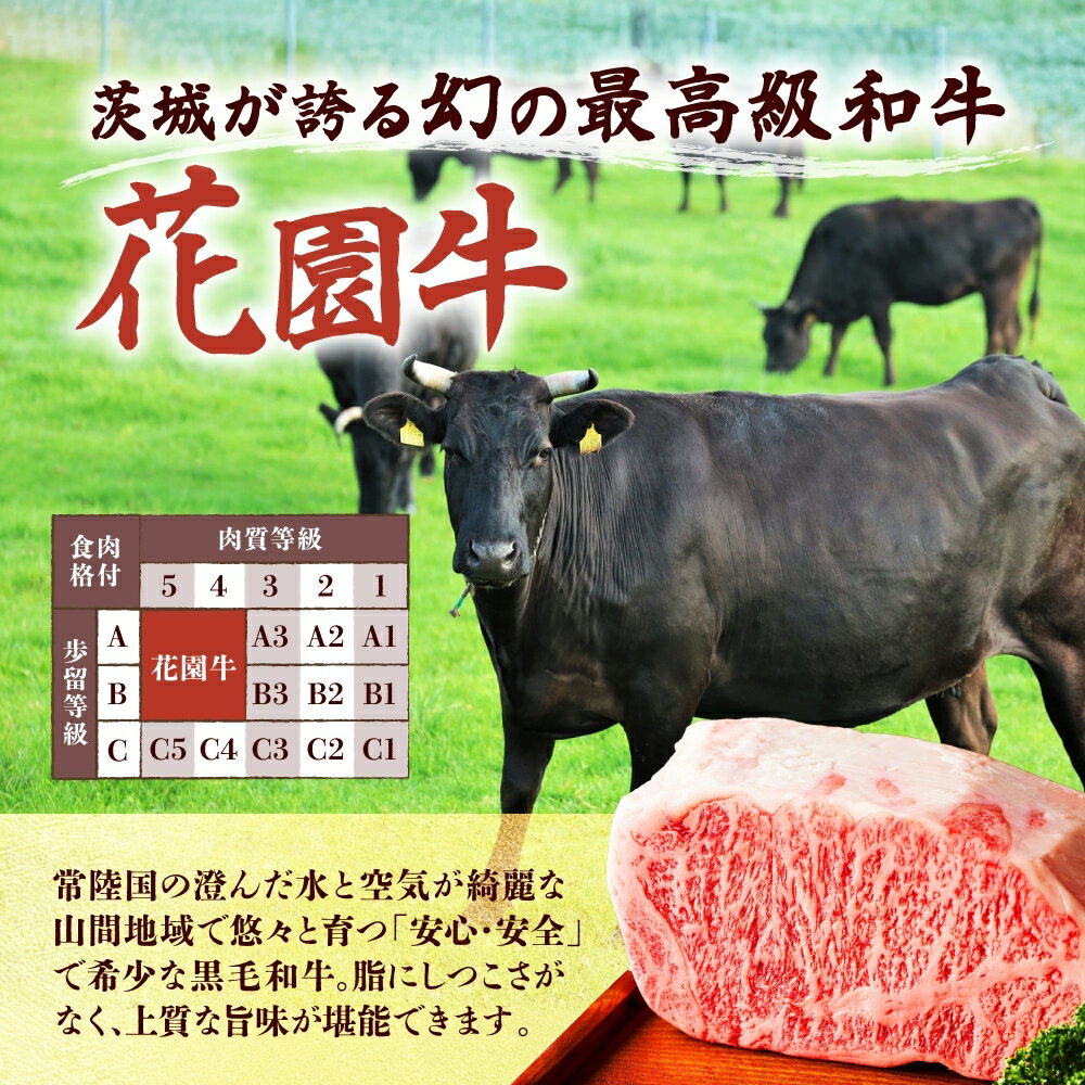 【ふるさと納税】花園牛 ひき肉（あらびき） 約1.5kg 和牛 黒毛和牛 粗びき ミンチ 国産 A4 A5 ブランド牛 霜降り 赤身 小分け 冷凍 ハンバーグ パスタ カレー 農林水産大臣賞 常陸 高萩 送料無料