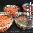 【ふるさと納税】キムチ 3種とキムチの素セット 本場韓国の味 
