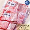 【ふるさと納税】常陸牛 焼肉 500g 小分け 茨城県産銘柄 黒毛和牛 便利 茨城県共通返礼品 