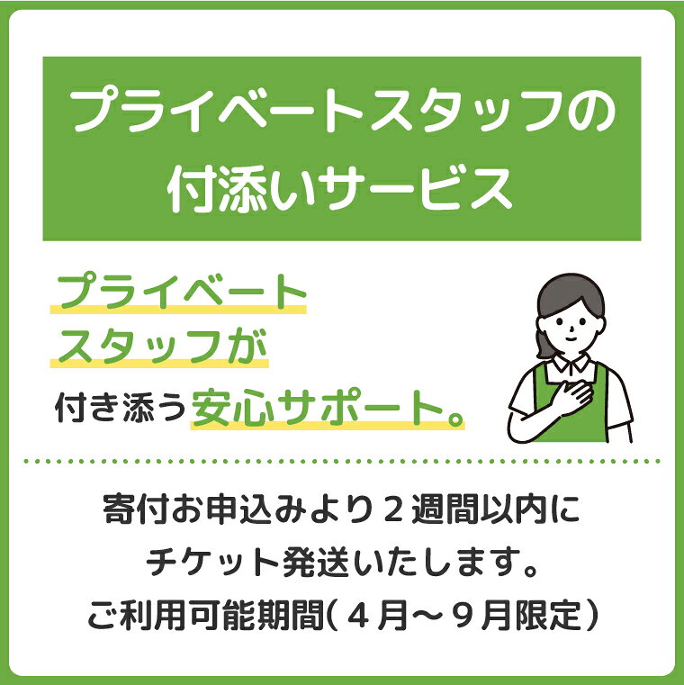 【ふるさと納税】プライベートスタッフの付添いサービス 2時間 │ 代行 同行 送迎 ...
