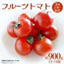 【ふるさと納税】フルーツトマト 約900g (13~16個)【2026年3月上旬発送開始】(茨城県共通返礼品:大子町) トマト とまと 野菜 やさい