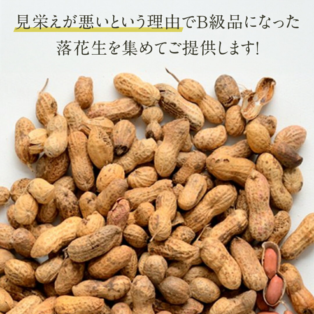 【ふるさと納税】【 訳あり 】 メガ B級 落花生 5kg 業務用 野菜 豆 特産品 農園 自家栽培 ピーナッツ ピーナツ おつまみ ビールのお供 国産 茨城