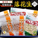 16位! 口コミ数「0件」評価「0」＜ 熨斗付 ＞ 茨城県産 落花生 詰め合わせ 1,140g 食べ比べ セット 国産 豆 素焼き 殻付き ピーナッツ バタピー ギフト 贈答 ･･･ 