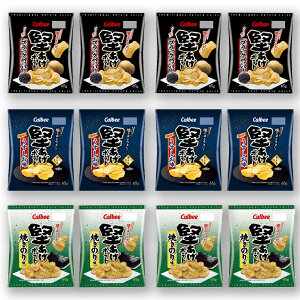 【ふるさと納税】カルビー 堅あげポテト うすしお ブラックペッパー 焼きのり 堅あげ かたあげ ポテト ポテチ お菓子 おかし 大量 スナック おつまみ ジャガイモ じゃがいも まとめ買い 数量限定 定期便