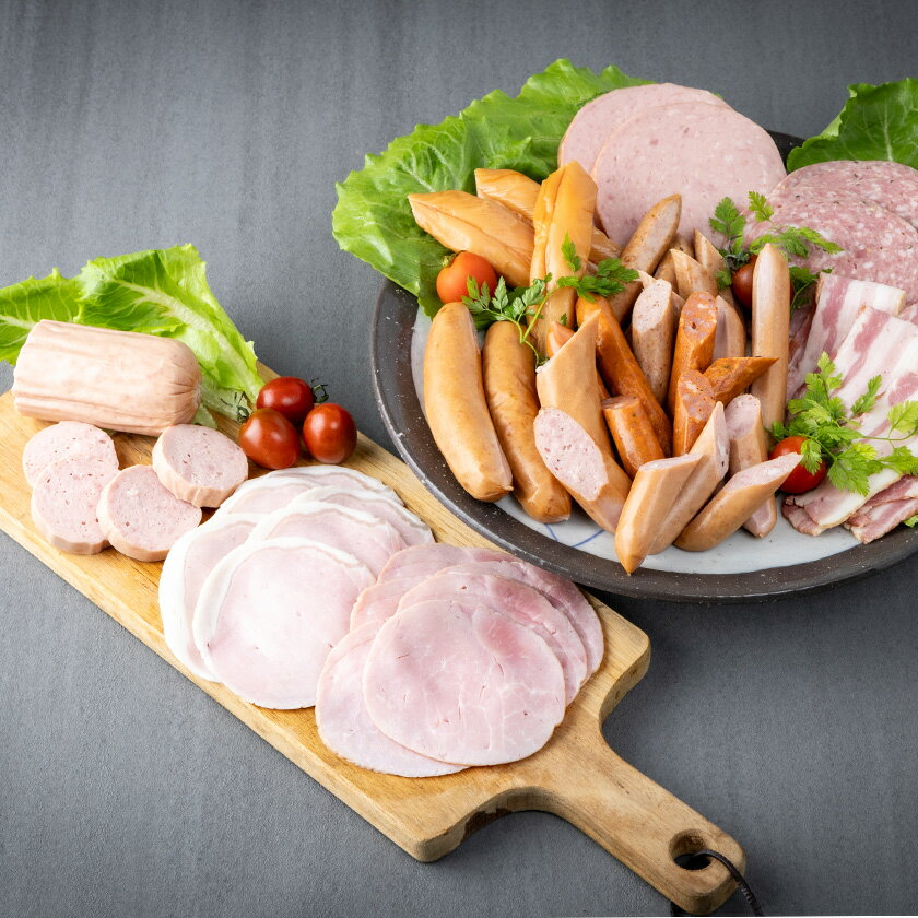 【ふるさと納税】筑波ハム手づくり ハムスライス・ソーセージ・べーコンとスモークササミのバラエティセット11品 | 茨城県 つくば市 おいしい豚肉 豚肉 豚 お肉 ベーコン ソーセージ ハム 保存料なし 着色料なし こだわり ポーク おすすめセット 詰め合わせ