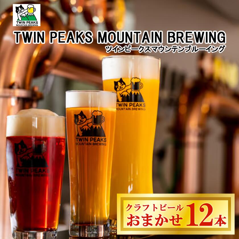 【ふるさと納税】Twin Peaks Mountain Brewingのクラフトビールおまかせ12本セット | つくば市 ふるさと納税 クラフトビール ビール お酒 酒 麦酒 麦芽 ホップ ドイツ ドイツビール 飲み比べ